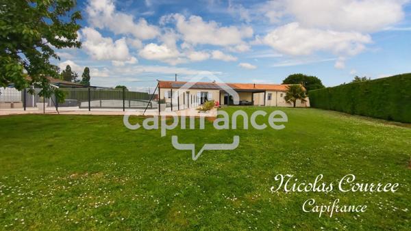 🏡 Maison familiale avec suite parentale, piscine et prestations de qualité – Un cadre de vie exceptionnel SAINT SAVIOL (86)