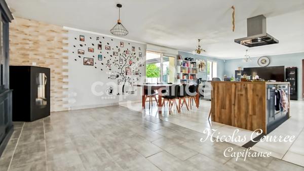 🏡 Maison familiale avec suite parentale, piscine et prestations de qualité – Un cadre de vie exceptionnel SAINT SAVIOL (86)