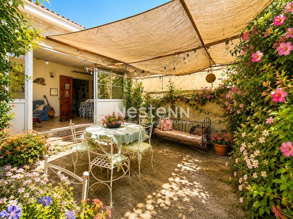 Maison - Golfe-Juan - Proche de la mer - Exposée SUD - Grand Jardin