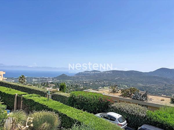 MANDELIEU : 2P Grand DUC  vue mer + stationnement et cave