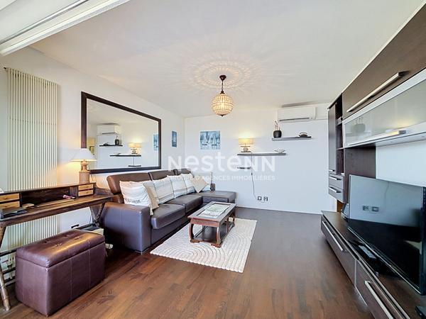 MANDELIEU : 2P Grand DUC  vue mer + stationnement et cave