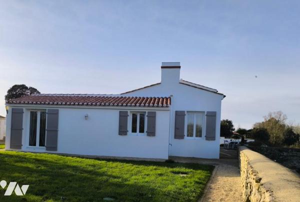 Aux portes de la Rochelle, splendide et lumineux pavillon d'architecte.