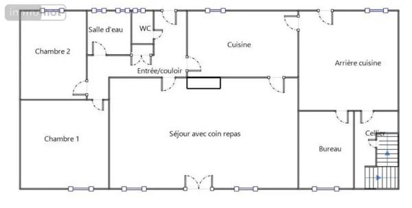 Achat - Maison Saint-Martin-des-Champs 29600 3 pièces 91 m 2 522 m 2
