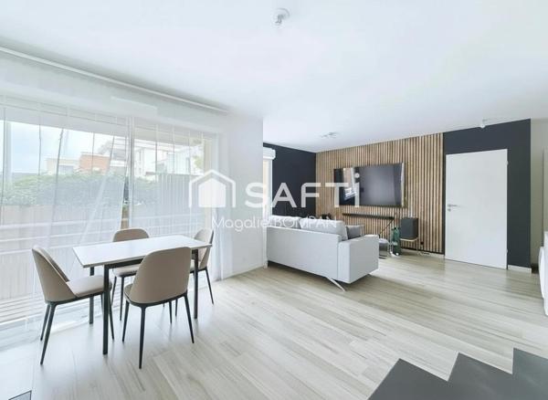 Beau T2 bis rénové – Terrasse, balcon et parking