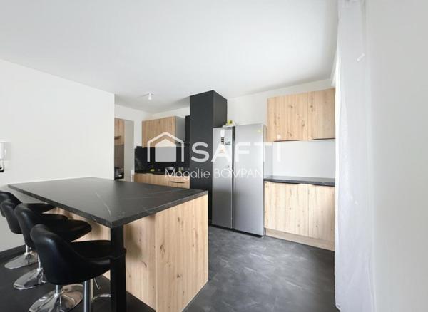 Beau T2 bis rénové – Terrasse, balcon et parking