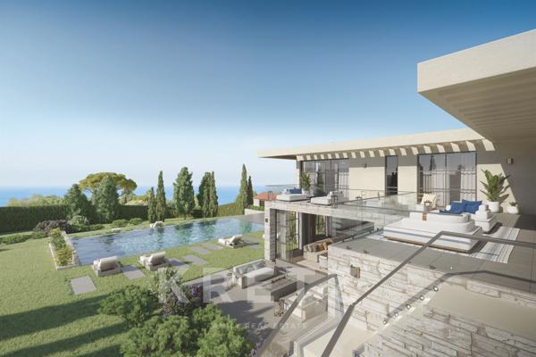 Somptueuse villa neuve avec vue mer