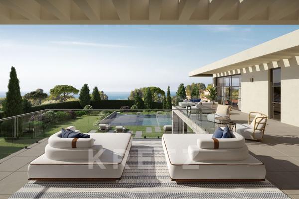 Somptueuse villa neuve avec vue mer