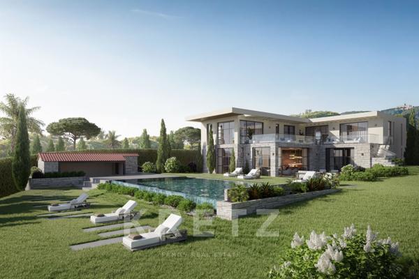 Somptueuse villa neuve avec vue mer