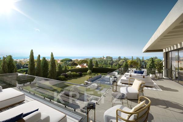 Somptueuse villa neuve avec vue mer