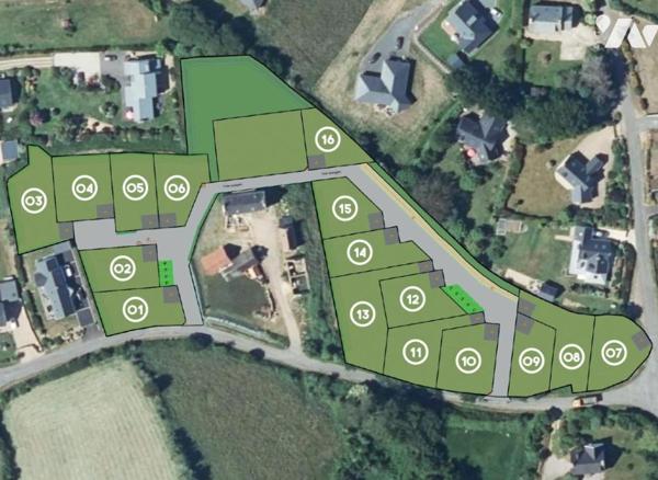 À VENDRE – Terrain à bâtir de 458 m² à Trégastel (Lot 10 – Lotissement ARMOR LANN)