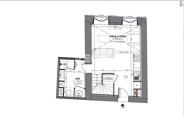 Dax (40100) DAX - T3 neuf dans une résidence entièrement rénovée