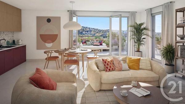 Appartement F2 à vendre  2 pièces - 46,57 m 2   ST LAURENT DU VAR  - 06