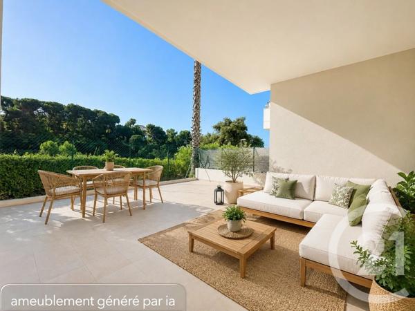 Appartement F2 à vendre  2 pièces - 46,57 m 2   ST LAURENT DU VAR  - 06