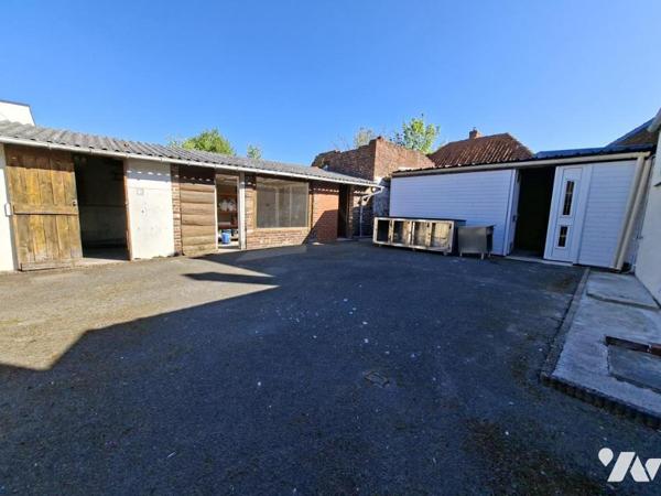 local comercial, atelier + appartement + jardin