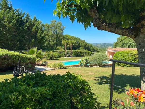 Propriete à vendre 6 pièces PONT DU CASSE (47) Maison de 170m2 sur 7112m2 de terrain clos