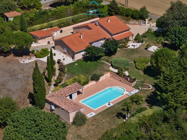 Propriete à vendre 6 pièces PONT DU CASSE (47) Maison de 170m2 sur 7112m2 de terrain clos