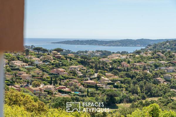 Duplex sur le Golf, avec terrasses et aperçu mer