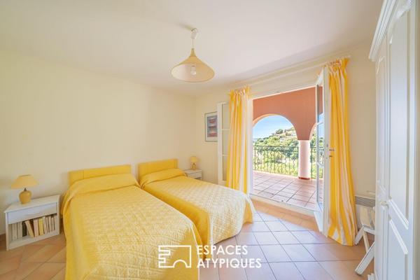 Duplex sur le Golf, avec terrasses et aperçu mer