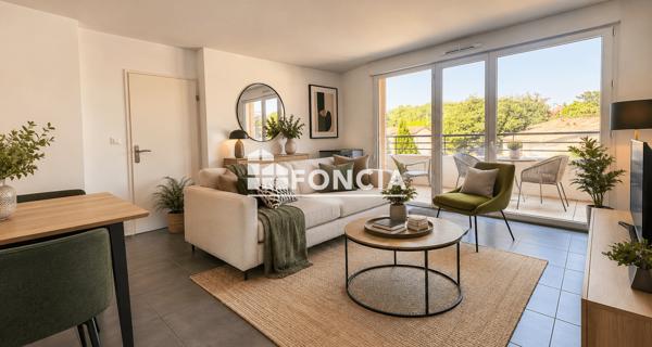 À vendre Appartement 2 pièces 42.74 m² - Toulouse 31200