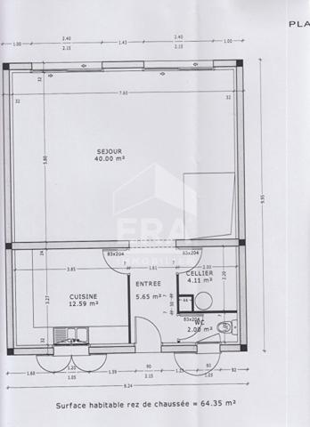 A louer, agréable MAISON T.5 avec jardinet & 2 parkings, proche Hopital Francheville - quartier Vésone à Périgueux