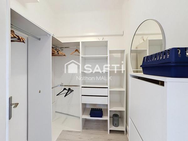 Grand T2 de 61 m² avec cour extérieure