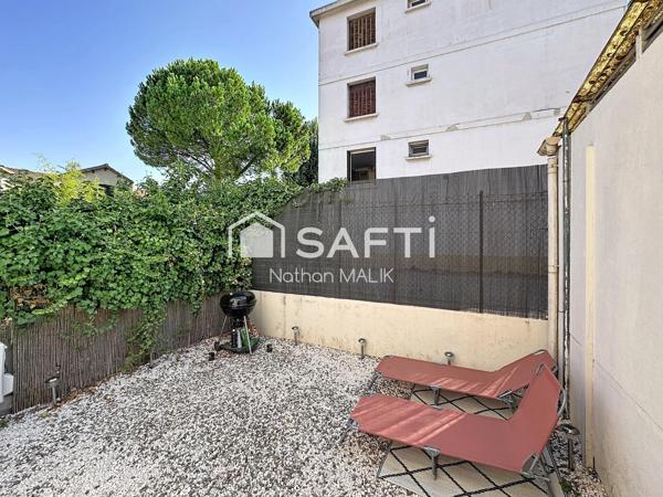 Grand T2 de 61 m² avec cour extérieure