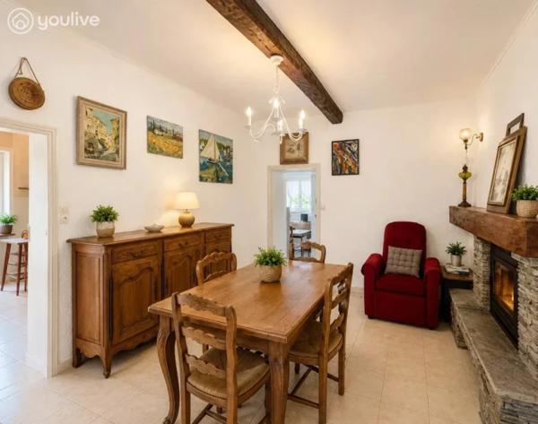 Maison de village avec 2 appartements –Petite Vue mer et montagne