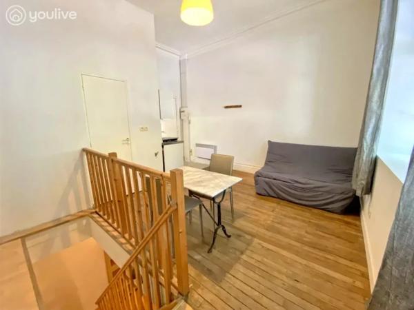 Appartement T2 souplex au coeur d’Angers
