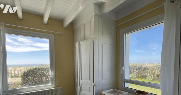 Face mer, maison 4 chambres, garage, jardin