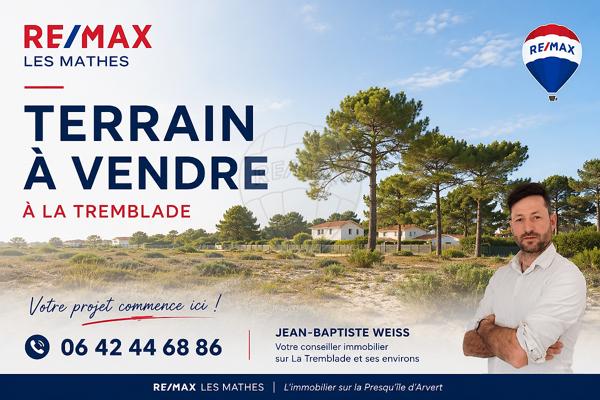 Terrain à vendre - La Tremblade, Charente-Maritime - 17