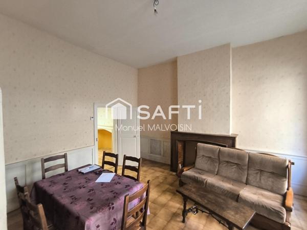 Maison en centre ville, quartier historique