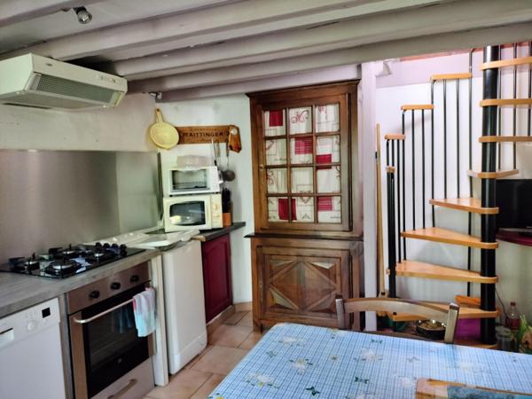 Chalet bois sur 2 niveaux de 43m² avec terrasse et jardin de 345m² cloturé