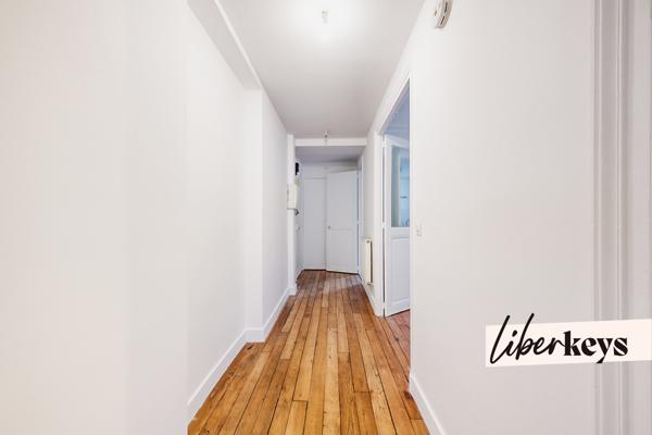 Appartement trois pièces | 63m² | Calme et traversant | Rue de la Tombe Issoire, Paris 14