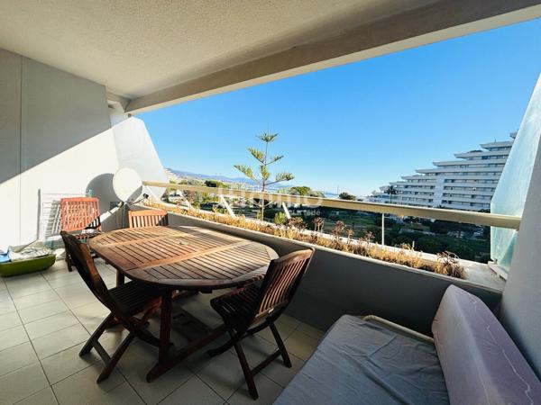 Marina – vue mer - 2 pièces avec terrasse et grand garage