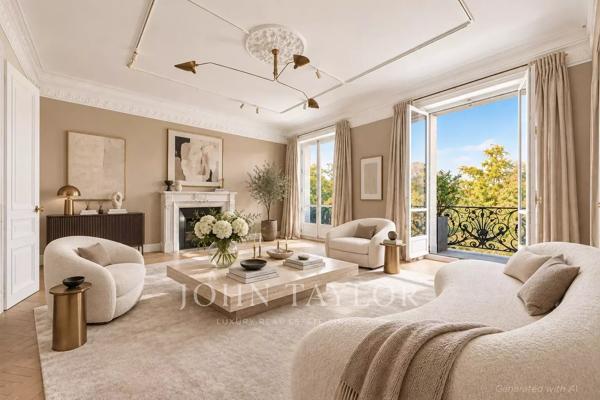 Jardin du Ranelagh – Bel appartement familial et de réception face aux jardins