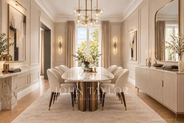Jardin du Ranelagh – Bel appartement familial et de réception face aux jardins