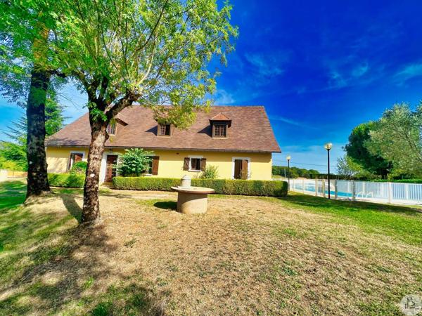 Maison Familiale, Grange, 5Hecta, piscine couverte