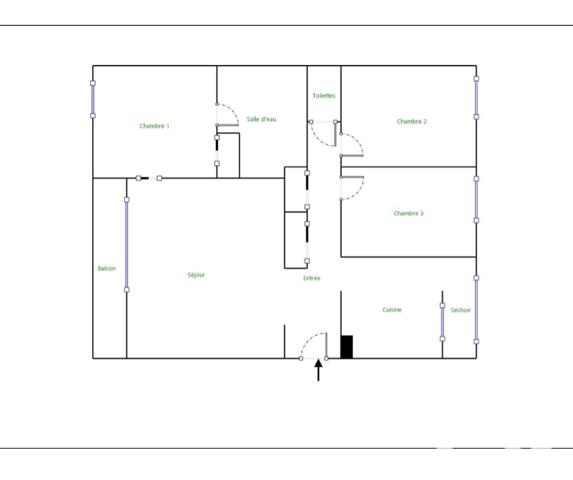 Appartement à vendre 3 pièces 74 m² Saint-Herblain