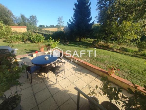 MAISON EN PIERRE AVEC DEPENDANCE, SANS VOISINAGE