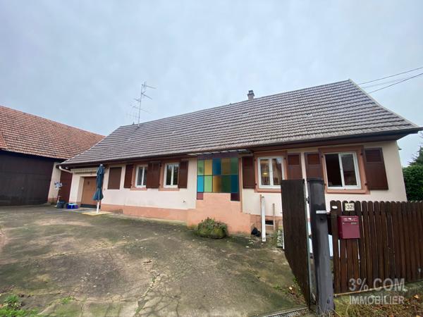 3%.COM Corps de ferme avec dépendance de 230m2 sur 8 ares  Stutzheim-Offenheim (67370)