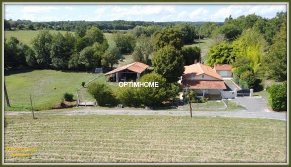 Ancien moulin rénové – 3,7 hectares au calme avec dépendances équestres