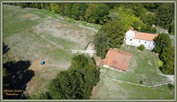Ancien moulin rénové – 3,7 hectares au calme avec dépendances équestres