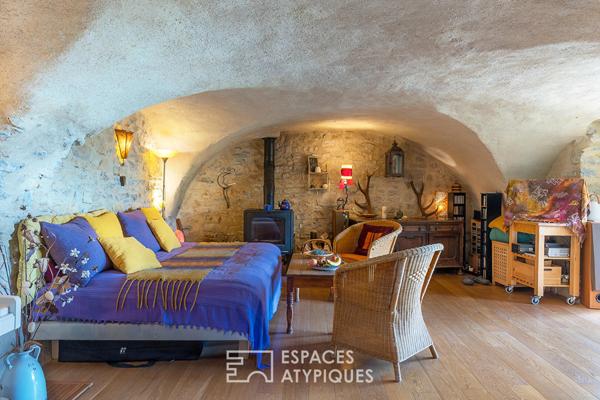 Vues panoramiques et cachet unique pour ce duo de petites bergeries à 20 min de Die