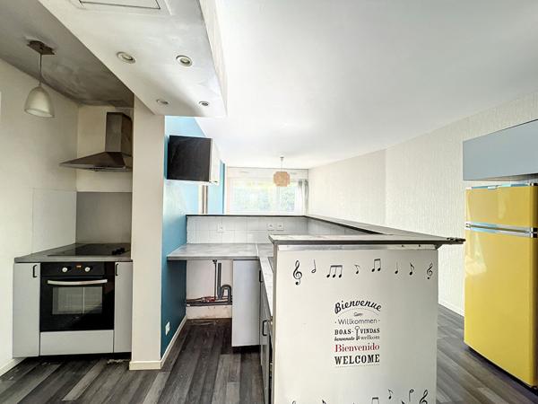 Proche commerces, écoles et gare de Franconville, appartement 3 pièces de 54 m² - Jardin