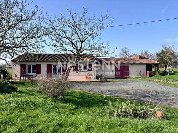 Maison plain-pied en campagne à 5 min de Vihiers - D6014