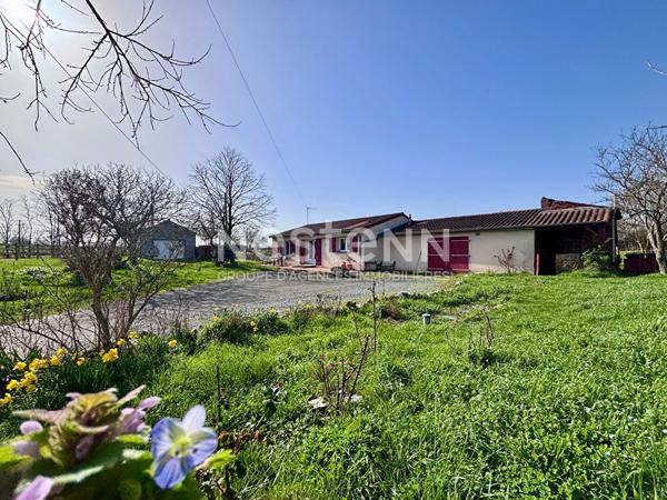 Maison plain-pied en campagne à 5 min de Vihiers - D6014