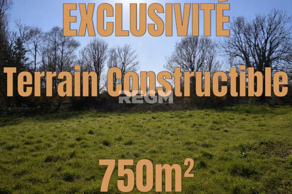 Mouen (14790) Terrain constructible hors lotissement de 750m²