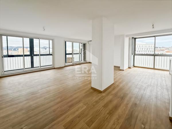 Appartement lumineux Marseille 4 pièces 87 m2 Loggia Cave