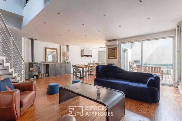 Signature architecturale pour ce loft aux portes de Lyon