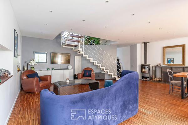 Signature architecturale pour ce loft aux portes de Lyon